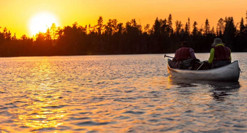 adults only canoeing trip in minnesota